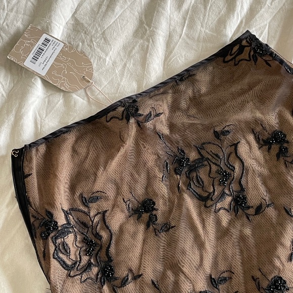 Meshki Embroided Mesh Skirt - Picture 4 of 7